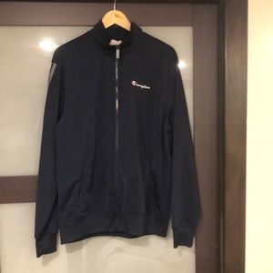 Men’s Champion zip up sweatshirt, large